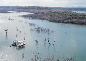 Com a instalação dos pequenos reservatórios as grotas, córregos e riachos que antes tinham seu curso voltado para importantes açudes do Estado, foram barrados (Foto: Nilton Alves)