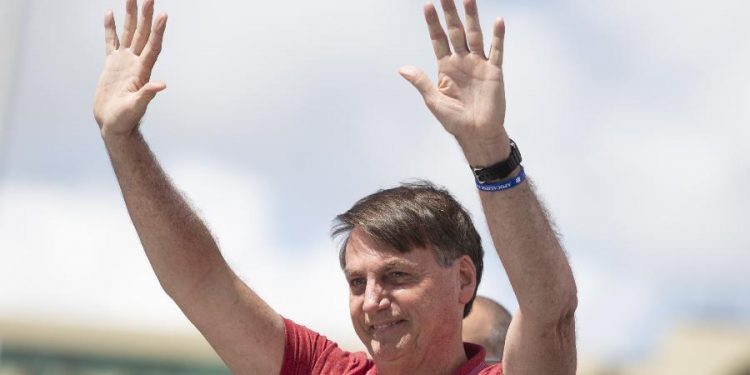 O presidente Jair Bolsonaro (Foto: Lucio Tavora/Xinhua)