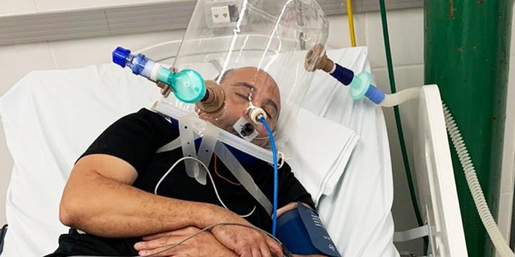 Ceará finaliza protótipo de capacete de respiração assistida