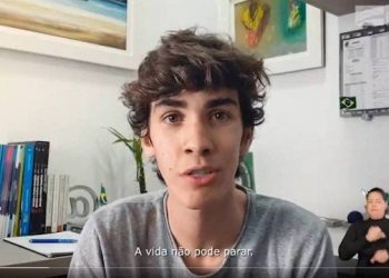 Vídeo do Inep sobre manutenção das datas do Enem em plena pandemia da Covid-19 causa reação em estudantes no Twitter (Foto: Reprodução)