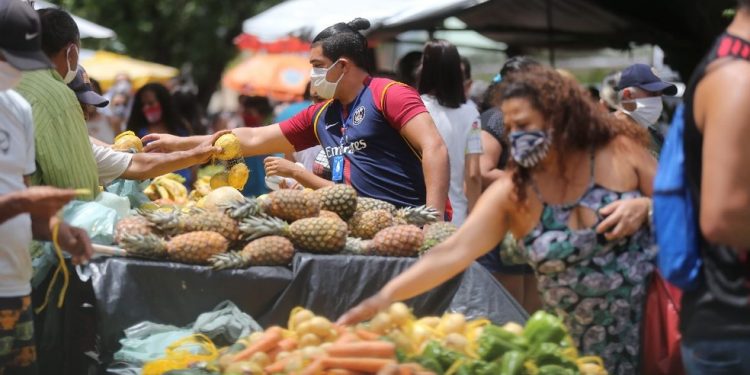 Feiras livres e comércio informal ainda não têm data para o retorno das atividades no Ceará, diz secretário da Saúde