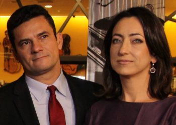 Sérgio e Rosangela Moro (Foto: Agência O Globo/Michel Filho)