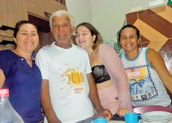 Valmyr Alves de Sá, de 77 anos. Diagnosticado com coronavírus, o idoso ficou oito dias internado no Hospital São José (HSJ) (Foto: Arquivo pessoal)
