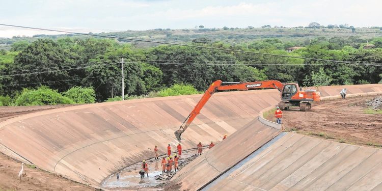 Segundo o Governo Federal, as obras físicas já concluídas garantem funcionalidade ao empreendimento (Foto: Antônio Rodrigues)