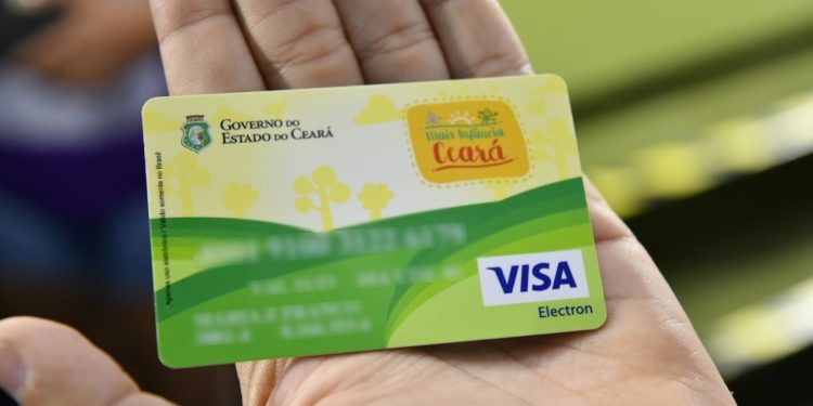 Governo do Ceará antecipa o pagamento do Cartão Mais Infância pelo 5º mês seguido