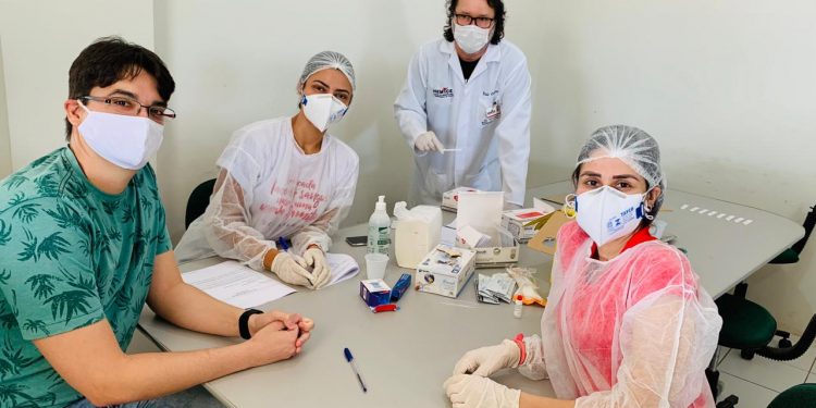 Ceasa Cariri realiza teste rápido para Covid-19 em funcionários