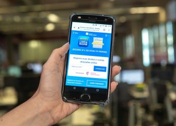 Feirão limpa nome online da Serasa, na versão de 2019 (Foto: Celso Tavares/G1)