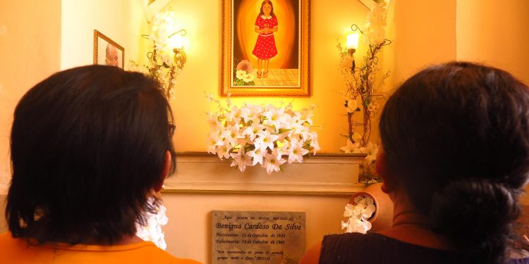 Morte da mártir Menina Benigna completa 79 anos e é celebrada com evento online e público restrito