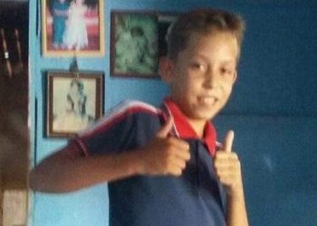 Mizael tinha 13 anos quando foi morto em uma ação policial no Município de Chorozinho (Foto: Arquivo pessoal)