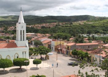 Vista aérea da cidade de Nova Olinda (Foto: Arquivo)