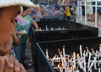 A Romaria de Finados é a maior em número de público da cidade. Cada edição reúne, em média, 300 mil romeiros (Foto: Elizangela Santos)