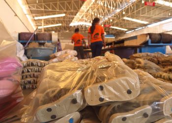 A indústria de calçados foi a que apresentou o maior saldo de empregos em Sobral em 2020 (Foto: Antonio Rodrigues)