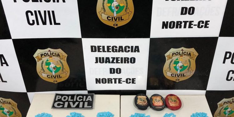 Casal é preso com 750 comprimidos de ecstasy e 25 selos de LSD em Mauriti