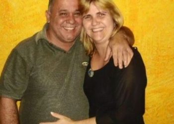 Jaime e Jaciara, casados há 40 anos, foram vítimas da Covid-19 (Foto: Reprodução/TV Gazeta)