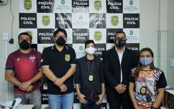 Polícia Civil recebe visita de criança que sonha em ser delegado em Juazeiro do Norte