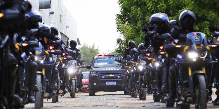 Jaguaribe recebe a 46ª base do Raio do Ceará