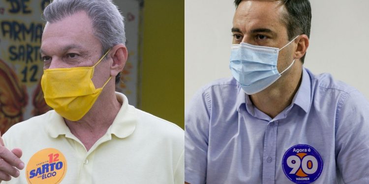 Pesquisa Ibope para 2º turno em Fortaleza: Sarto tem 53%; Capitão Wagner, 35%