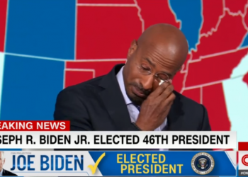 Comentarista da CNN chora ao vivo após Biden ser eleito: ‘É um bom dia’