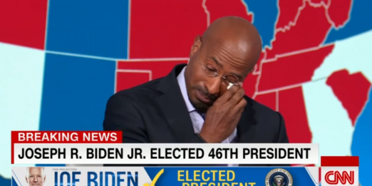 Comentarista da CNN chora ao vivo após Biden ser eleito: ‘É um bom dia’