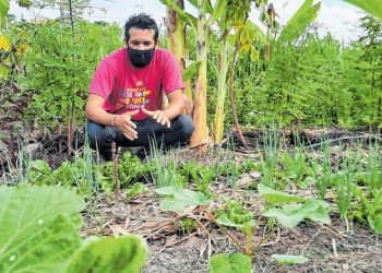 Área do projeto Balaio Agroecológico deve ser transformada em centro de treinamento (Foto: Wandenberg Belém)