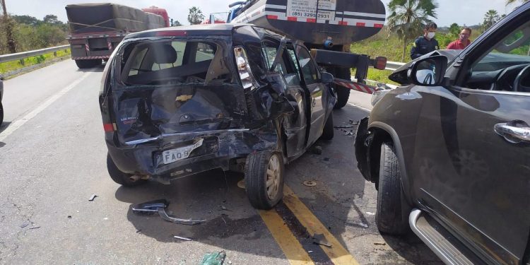 As CE 040 e CE 060 estão entre as duas rodovias com o maior registro de acidentes no Estado, segundo a PMCE (Foto: Halisson Ferreira)