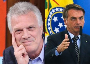 Pedro Bial chama Bolsonaro de “acéfalo” e “inominado” durante programa na Globo