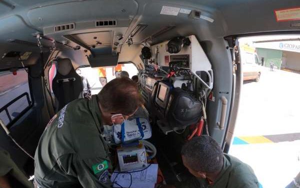 Ciopaer realiza aeromédico de recém-nascido de 11 dias do Cariri para Fortaleza