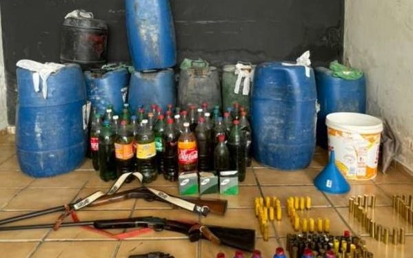 Polícia Civil fecha comércio ilegal de munição e apreende 250 litros de gasolina clandestina em Icó