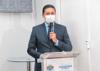 Prefeito de Juazeiro do Norte, Glêdson Bezerra (Podemos) (Foto: Reprodução/Facebook)