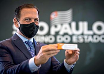 O governador de São Paulo, João Doria (Foto: Zanone Fraissat/Folhapress)