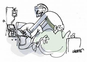 Charge: Imunidade de rebanho (Por Laerte)