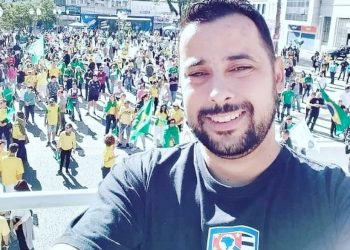 O pastor Thiago Souza Andrade, militante do "Movimento São Paulo Conservador (Foto: Reprodução/Instagram)