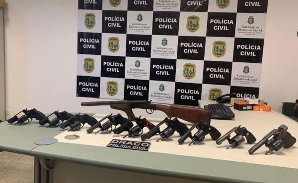 Forças de Segurança apreendem mais de 6 mil armas de fogo no Ceará em 2020