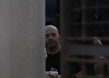 O Deputado Federal Daniel Silveira (PSL-RJ), que foi preso após gravar e divulgar vídeo com ofensas e ameaças a ministros do STF, além de defender a ditadura militar (Foto: João Gabriel Alves/Agência Enquadrar/Folhapress)