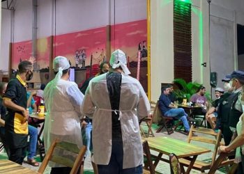 Ações de fiscalização sanitária nos estabelecimentos comerciais visam o cumprimento dos decretos governamentais (Foto: Divulgação)