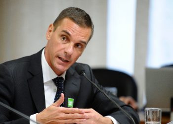 O executivo André Brandão deixará o Banco do Brasil em 1º de abril (Foto: Edilson Rodrigues/Agência Senado)