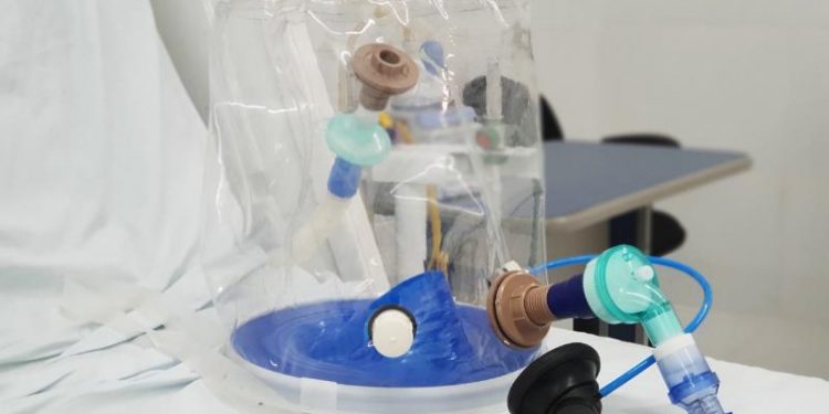 Capacete Elmo: inovação cearense recupera pacientes de todo o Brasil