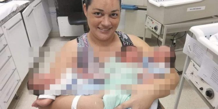 Mãe de trigêmeos morre de Covid; pai deles morreu 6 meses antes em acidente