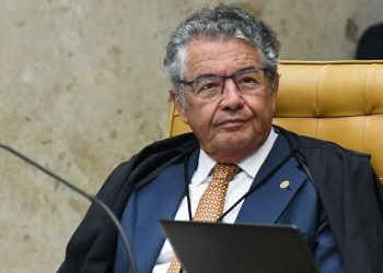 Marco Aurélio Mello diz que cabe ao presidente a liderança maior no combate à pandemia (Foto: Carlos Moura/SCO/STF)