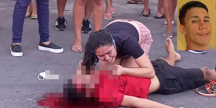 Jovem é morto a tiros no Centro do Crato na tarde desta segunda-feira (24)