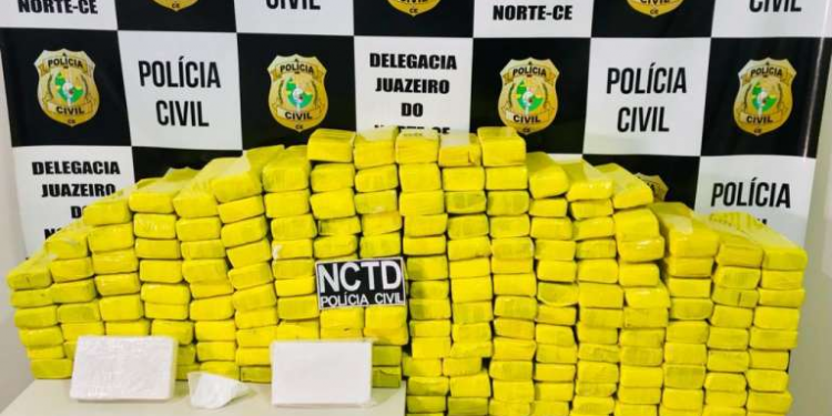 Polícia Civil realiza maior apreensão de drogas no Cariri em 2021