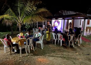 Festa de 15 anos foi encerrada na zona rural de Barbalha (Foto: Reprodução)
