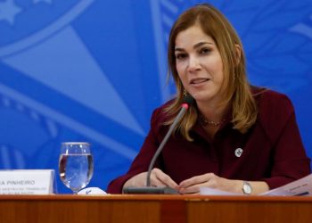 Mayra Pinheiro, Secretária de Gestão do Trabalho e da Educação na Saúde do Ministério da Saúde (Foto: Anderson Riedel/PR)