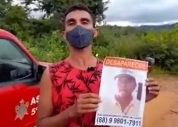 Homem desaparece dos familiares com a possibilidade de ter contraído Covid-19 (Foto: Reprodução)