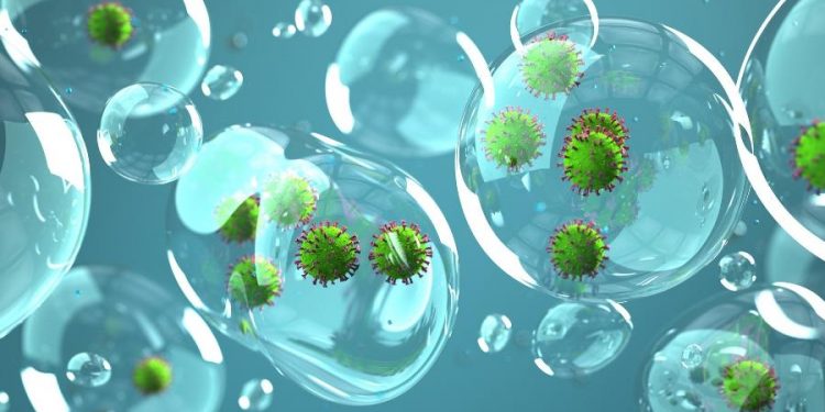 Estudo brasileiro mostra que coronavírus pode ficar suspenso no ar