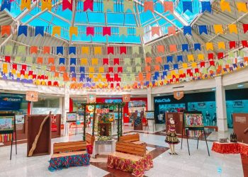 Sem o evento, uma exposição foi aberta contando um pouco sobre a festa (Foto: Geise Amâncio/Divulgação)