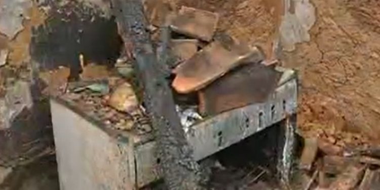 Jovem discute com a família, causa incêndio em casa e é levado à delegacia em Crato