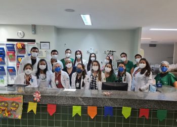 Segundo a equipe do HRC, a realização de ações como a de hoje possibilitam uma nova imagem da atmosfera hospitalar (Foto: Raquel Oliveira/HRC)