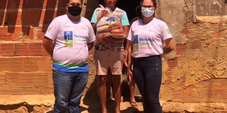 Lançada pelo Governo do Ceará, Campanha Vacinação Solidária arrecada cerca de 25 toneladas de alimentos