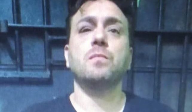 Victor Torres Melo foi preso em flagrante por ameaça e violação à medida restritiva (Foto: Reprodução)